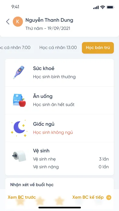 ภาพหน้าจอของ Luca Education - Phụ Huynh