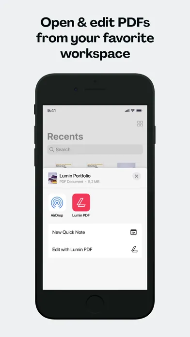 Lumin: View, Edit, Share PDF 스크린샷
