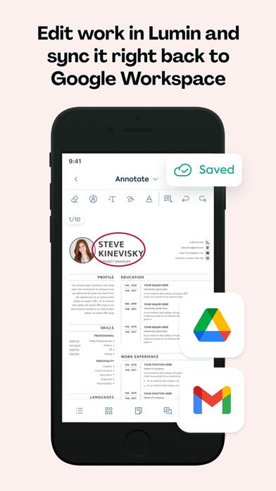 Lumin: View, Edit, Share PDF Ekran Görüntüleri