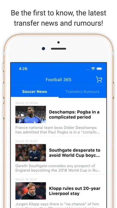 Football 365 - Soccer news mls 스크린샷