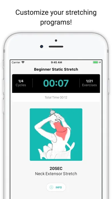 Скриншоты Stretching & Flexibility Plans