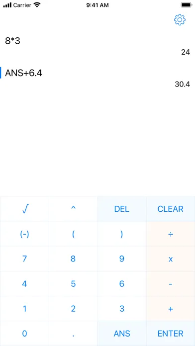 Zrzuty ekranu Calculator83