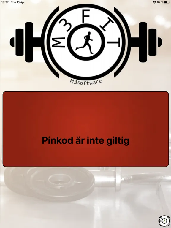 M3softwareFit-CheckIn iPad  Screenshots