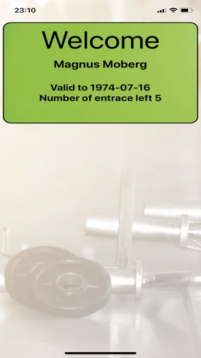 M3softwareFit-CheckIn Screenshots