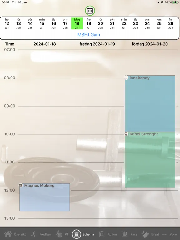 ภาพหน้าจอของ M3softwareFit - Retention iPad 