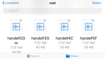 Скриншоты MIDIplay