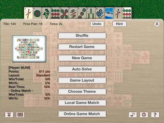 Mahjong Unlimited HD iPad  স্ক্রিনশট