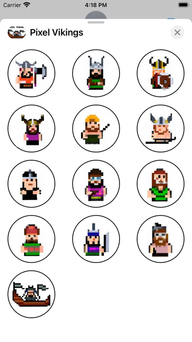 Capturas de tela do Pixel Vikings