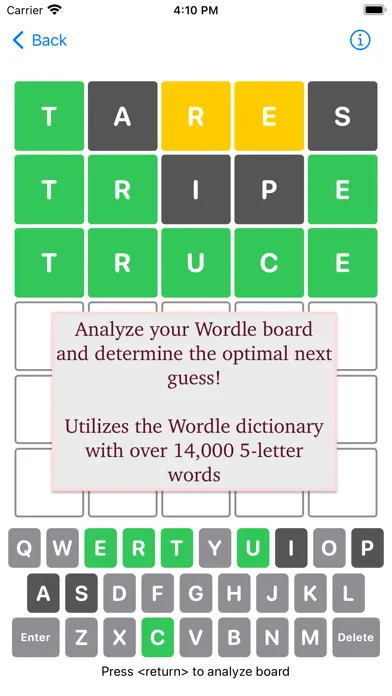 تصاویر Tares -- Wordle Analyzer