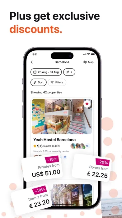 صور Hostelworld: Hostel Travel App