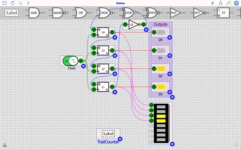 DigicalSim Lite: Digital Gates سکرین شاٹس