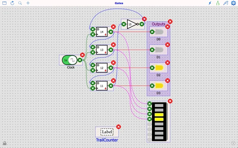 DigicalSim Lite: Digital Gates سکرین شاٹس