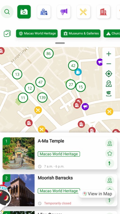 Captures d'écran de Experience Macao 感受澳門