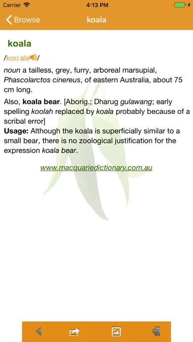 Macquarie School Dictionary应用截图
