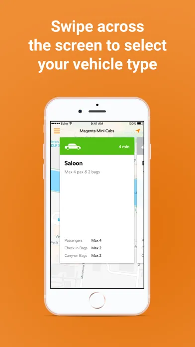 ภาพหน้าจอของ Carrot Cars - London's Minicab