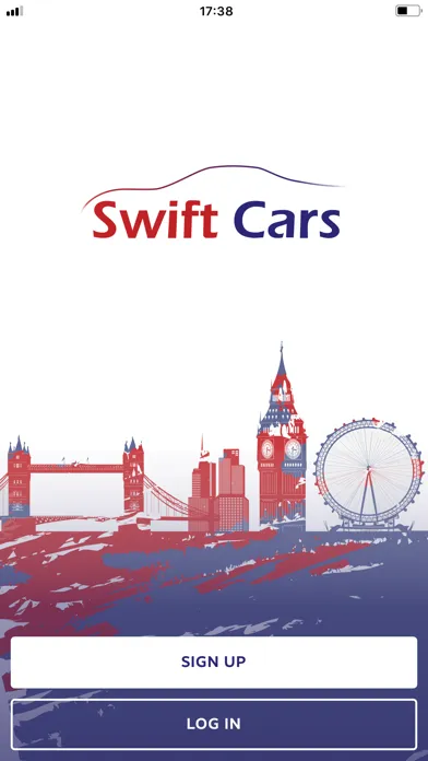 Zrzuty ekranu Swift Cars London Minicabs