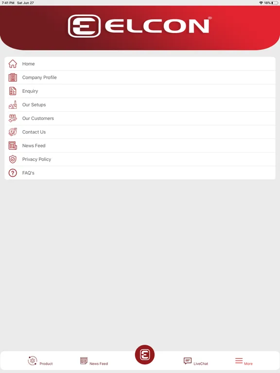 Elcon Cable Trays iPad  Screenshots