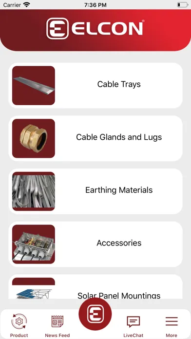 Elcon Cable Trays Screenshots