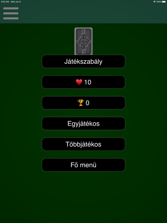 Hungarian Card Games iPad  스크린샷