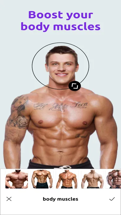 Macho Man - Body Muscle Editor سکرین شاٹس