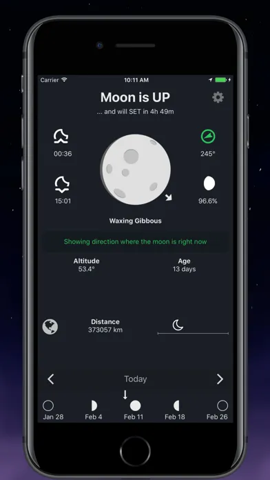 Moon Phase Now: Lunar Calendar スクリーンショット
