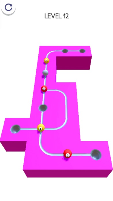 Capturas de tela do Marbleous Balls 3D