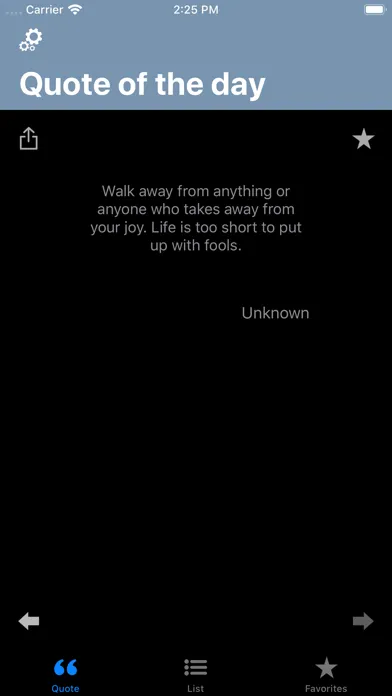 Quote οf the day应用截图