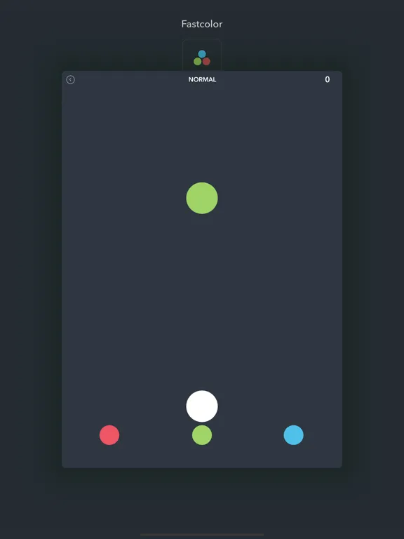 Tangkapan skrin Fastcolor iPad 