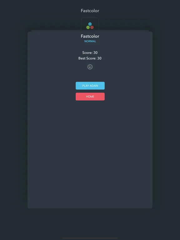 Tangkapan skrin Fastcolor iPad 