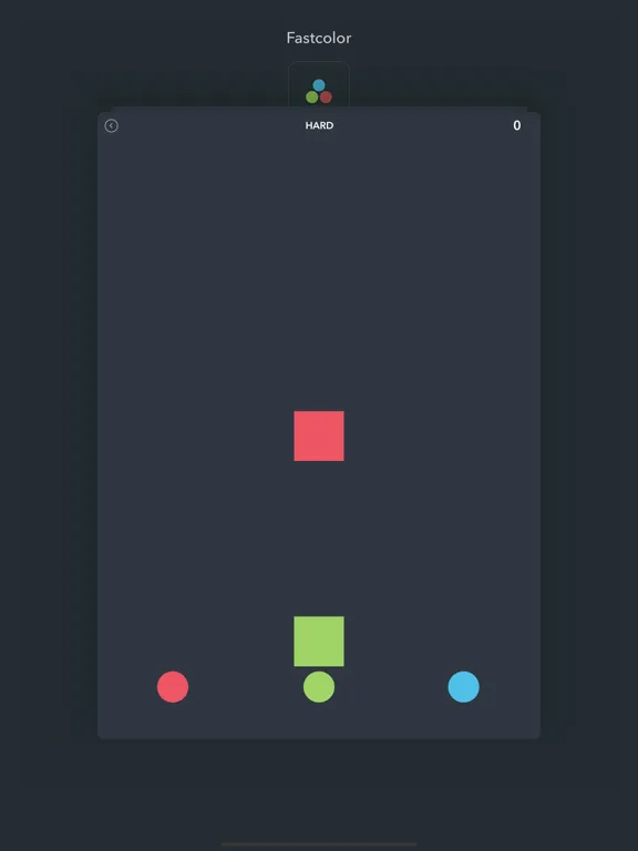 Tangkapan skrin Fastcolor iPad 
