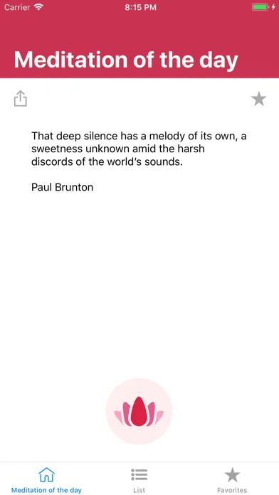 Meditation of the day應用截圖
