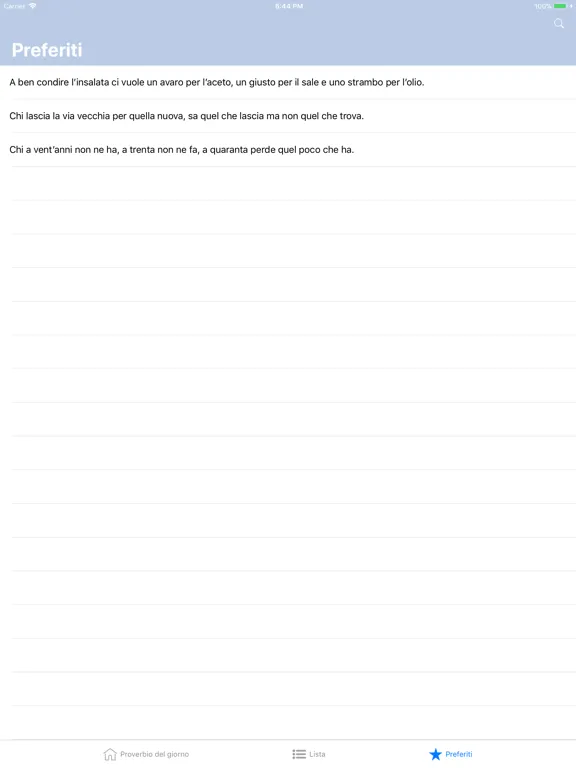ภาพหน้าจอของ Proverbio del giorno iPad 