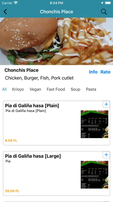 Capturas de pantalla de Click 2 Eat Curacao