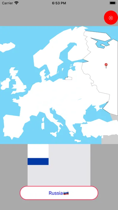 Solitaire - European Сountries 스크린샷