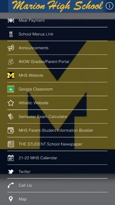 Marion High School Wildcats. Screenshots