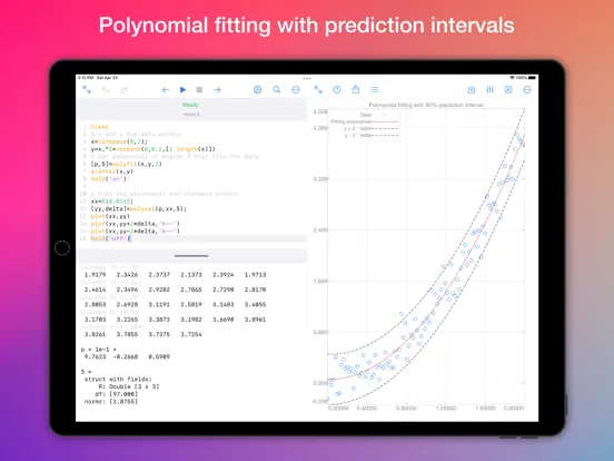 SIMO : MATLAB programming app iPad Screenshots