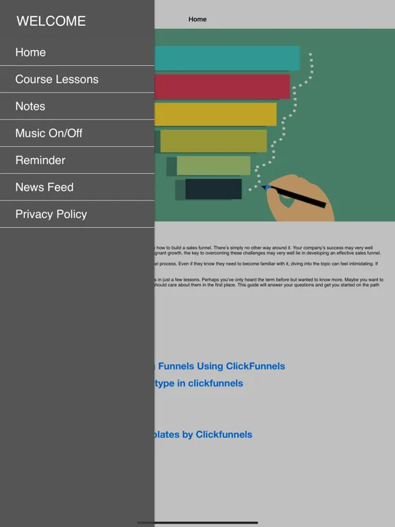 Marketing Course Click Funnels iPad স্ক্রিনশট