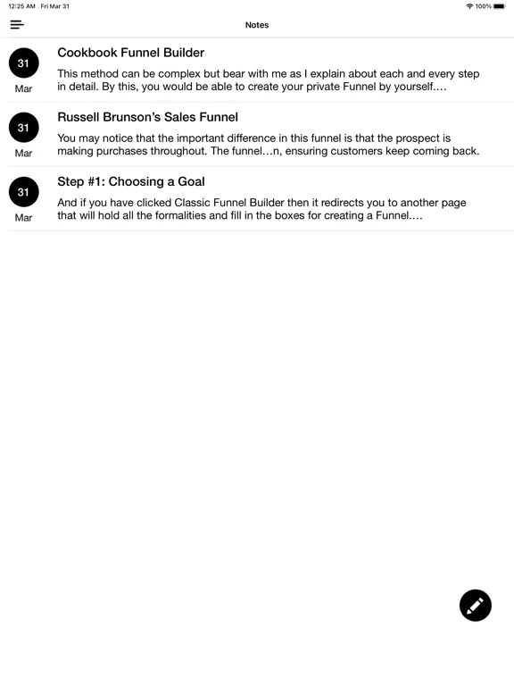 Marketing Course Click Funnels iPad স্ক্রিনশট