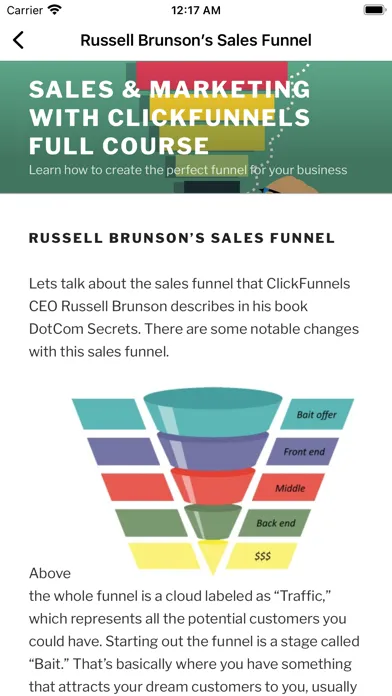 Marketing Course Click Funnels স্ক্রিনশট