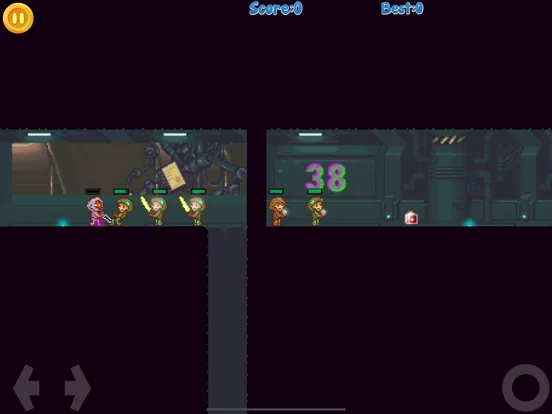 Tangkapan layar Mars Rebels iPad 