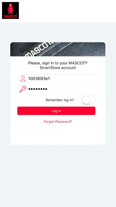 Tangkapan layar Mascot SmartStore