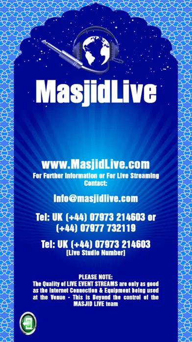 Capturas de pantalla de Masjid Live