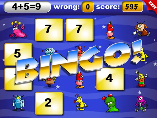 ภาพหน้าจอของ Basic Math with Mathaliens for Kids iPad 