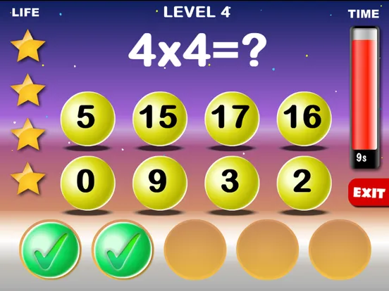ภาพหน้าจอของ Basic Math with Mathaliens for Kids iPad 