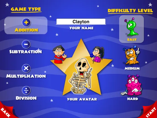 ภาพหน้าจอของ Basic Math with Mathaliens for Kids iPad 