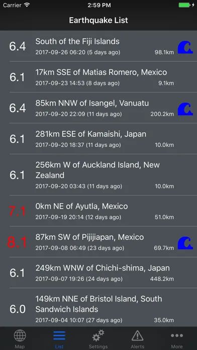 Quakes Pro স্ক্রিনশট