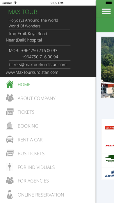 MaxTour Kurdistan應用截圖
