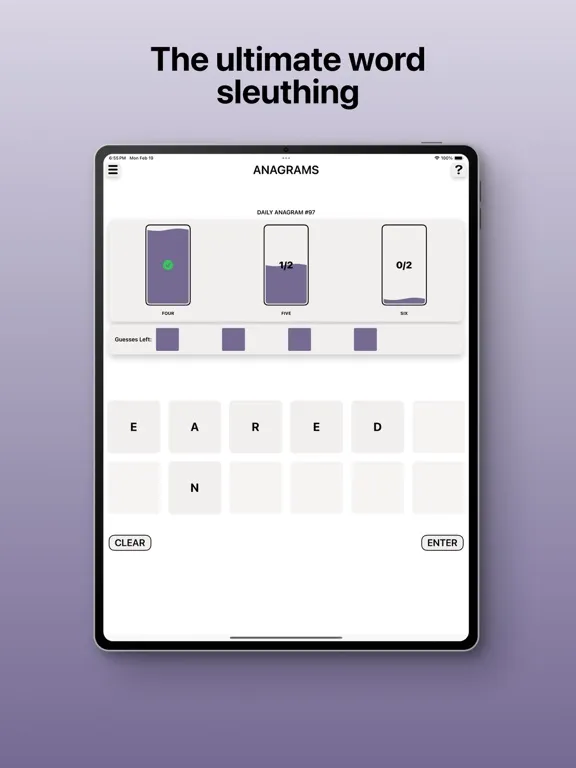 Скриншоты Anagrams - Word Finding Game iPad 