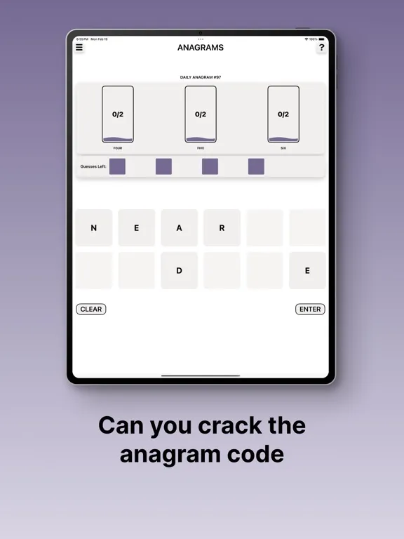 Скриншоты Anagrams - Word Finding Game iPad 