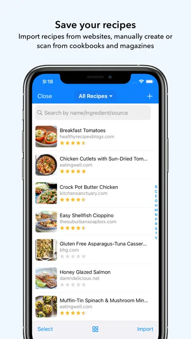 Tangkapan skrin MealBoard - Meal Planner